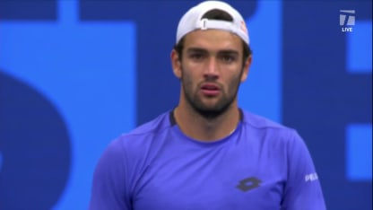 MATCH POINT: M. Berrettini def. A. Popyrin; Vienna 1R