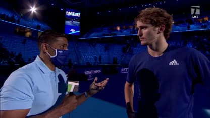 INTERVIEW: A. Zverev; Turin SF Win 
