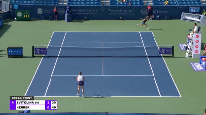 A. Kerber Def. E. Svitolina Cincinnati 2r