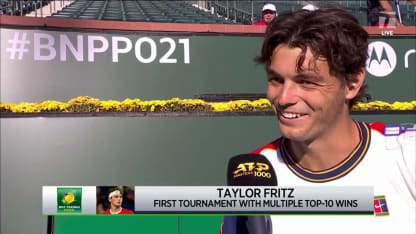 INTERVIEW: T. Fritz; Indian Wells QF 