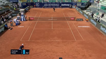 MATCH POINT: M. Ymer def. P. Cuevas; Kitzbuhel 1R