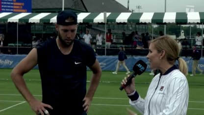 INTERVIEW: J. Sock; Hall of Fame Open 1R