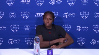 Press Conference: C.Gauff; Western & Southern 1R