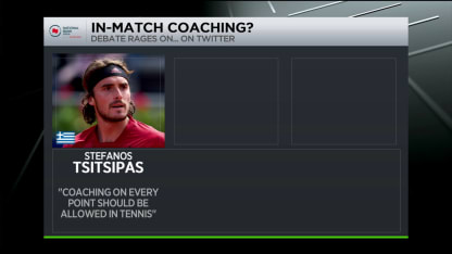 Tennis Channel Live: On court coaching debate continues
