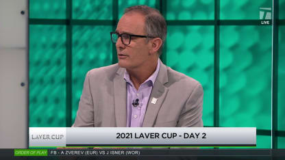 Tennis Channel Live: Laver Cup Day 2