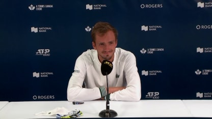 Press Conference: D. Medvedev; Toronto Open 2R Win