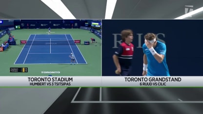 MATCH POINT: C. Ruud def. M. Cilic; Toronto 2R