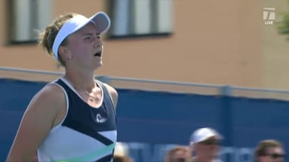 MATCH POINT: B. Krejcikova def. T. Martincova