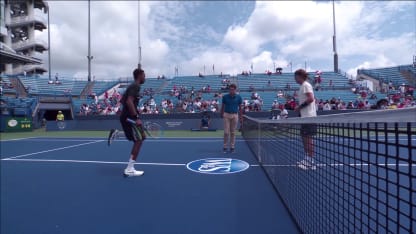 Highlight: A. Rublev Def G. Monfils; Western & Southern 3R