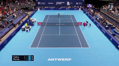 MATCH POINT: A. Murray def. F. Tiafoe; 1R