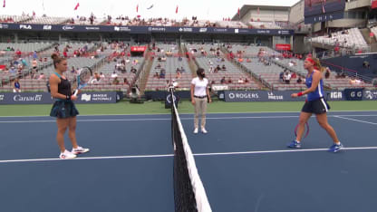 M. Sakkari Def. Bouzkova. Round One