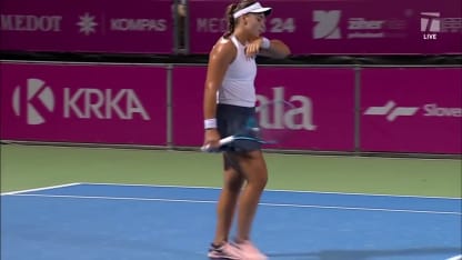 MATCH POINT: A. Konjuh def. D. Vekic; Portoroz 1R