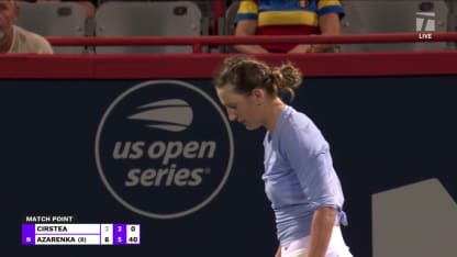 MATCH POINT: V. Azarenka def. S. Cirstea; Montreal 2R