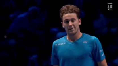 MATCH POINT: D. Medvedev def. C. Ruud; Turin SF