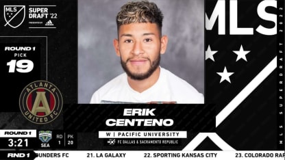2022 Superdraft  Pick 19  ATL Erik Centeno