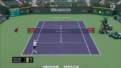   MATCH POINT: D. Altmaier def. S. Querrey; Indian Wells 1R