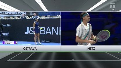 MATCH POINT: L. Sonego def. M. Fucsovics; Metz 1R