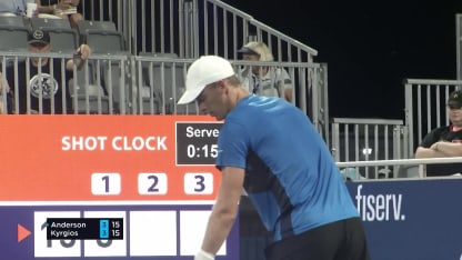 Round 1 Kyrgios Defeated Anderson 7-6 6-3 Match Highlights M21276 1