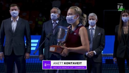  INTERVIEW: A. Kontaveit; Moscow F