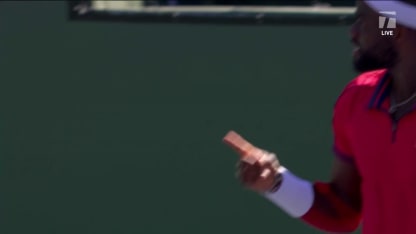 MATCH POINT: F. Tiafoe def. S. Korda; Indian Wells 2R