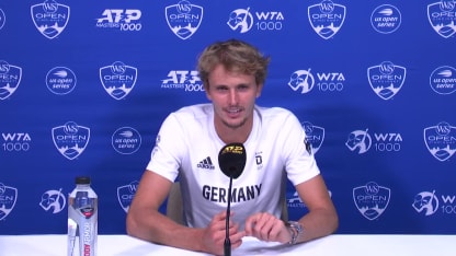 PRESS CONFERENCE: Alexander Zverev; Cincinnati Semifinal Win