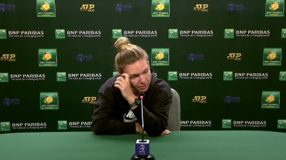 PRESS CONFERENCE: S. Halep; Indian Wells 2R Win