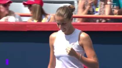 MATCH POINT: K. Pliskova def. A. Sabalenka; Montreal SF