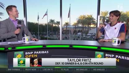 INTERVIEW: T. Fritz; Indian Wells 4R