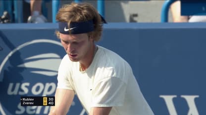 HIGHLIGHTS: A. Zverev def. A. Rublev; Cincinnati F
