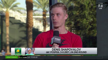 INTERVIEW: D. Shapovalov; Indian Wells 2R