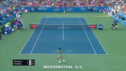 MATCH POINT: I. Ivashka def. G. Dimitrov; DC 2R