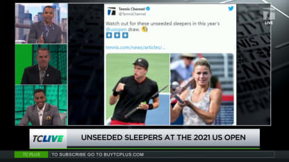 Tennis Channel Live: Unseeded Sleepers