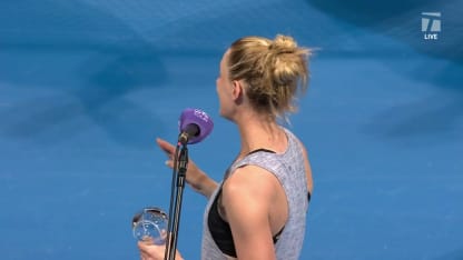 INTERVIEW: A. Riske; Portoroz Runner-Up Win
