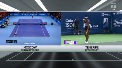 MATCH POINT: A. Li def. A. Cornet; Tenerife SF