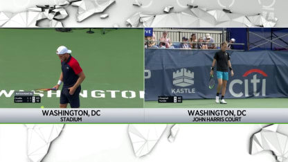 MATCH POINT: D. Kudla def. F. Lopez; DC 1R