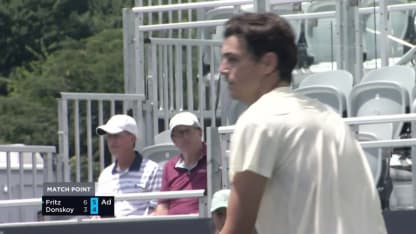 MATCH POINT: T. Fritz def. E. Donskoy; Atlanta Open 1R
