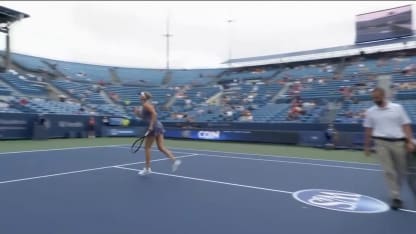 Highlights - P. Kvitova def M. Keys: Western & Southern 1R
