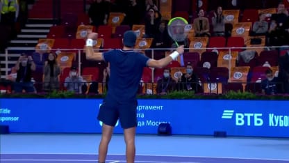 MATCH POINT: K. Khachanov def. J. Millman; Moscow QF