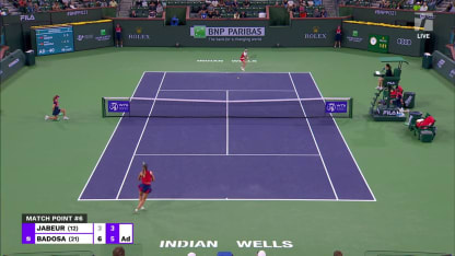 MATCH POINT: P. Badosa def. O. Jabeur; Indian Wells SF