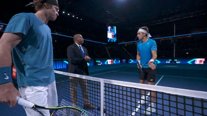 HIGHLIGHTS: C. Ruud def. A. Rublev; ATP Finals Round Robin
