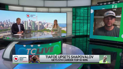 Tennis Channel Live: Frances Tiafoe is making the choice