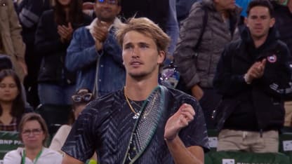 HIGHLIGHTS: A. Zverev def. G. Monfils; Indian Wells 4R