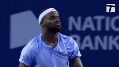 MATCH POINT: F. Tiafoe def. D. Shapovalov; Toronto 2R
