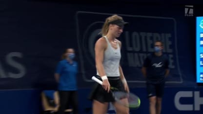 MATCH POINT: L. Samsonova def. B. Bencic; Luxembourg QF