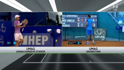 MATCH POINT: A. Ramos-Vinolas def. S. Travaglia; QF