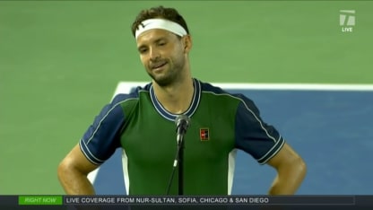 INTERVIEW: G. Dimitrov; San Diego QF