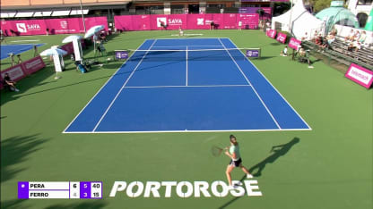 MATCH POINT: B. Pera def. F. Ferro; Portoroz 1R