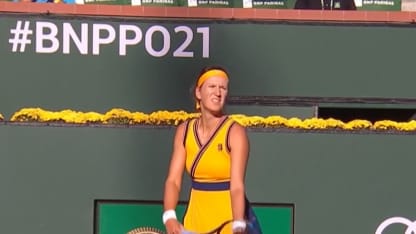 HIGHLIGHTS: V. Azarenka def. J. Pegula; Indian Wells QF2