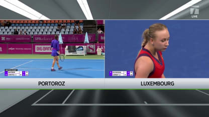 MATCH POINT: S. Cirstea def. H. Watson; Portoroz 1R