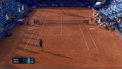 MATCH POINT: R. Albot def. H. Rune; Croatia Open Umag 1R